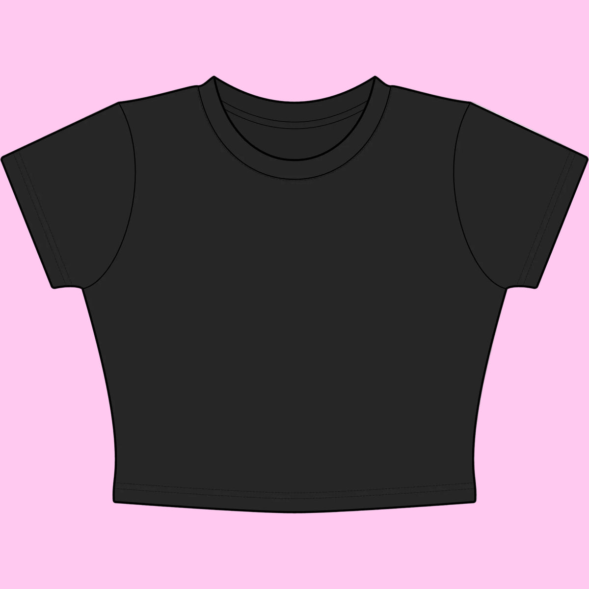 heart crab baby tee